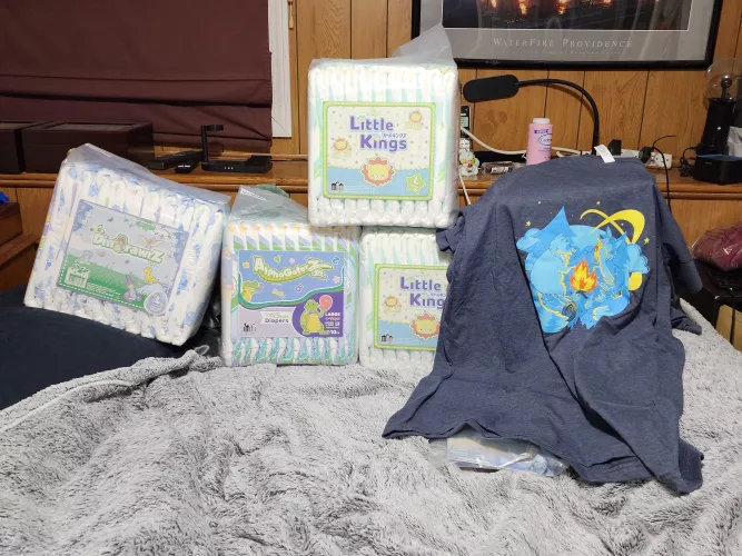 Half of the ABU haul for my princess