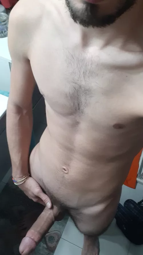Here's my 8 inch cut cock. Wanna see more?