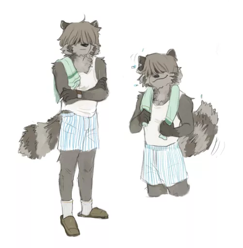 He's pretty scruffy (oc)