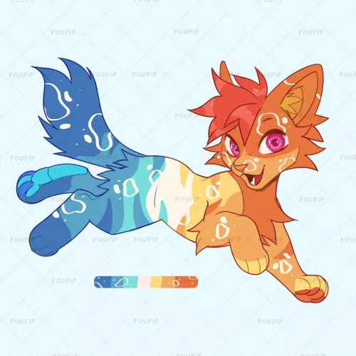 Hi guys! 🌈 I made this boy and i was wondering if someone wanted them for $20? Buyer will recieve a image without watermark and i can transfer via toyhouse if needed! 📩 if interested! <3