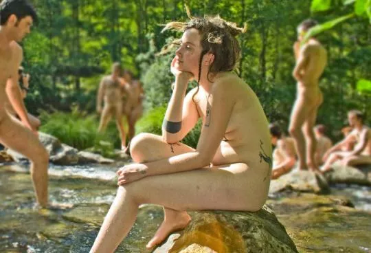 Hippie Chick daydreaming