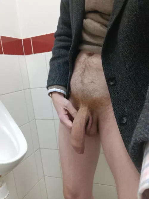 Hoping nobody walks in