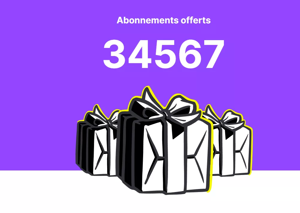 I didn't think I'd be giving away so many subscriptions in 2022 xd