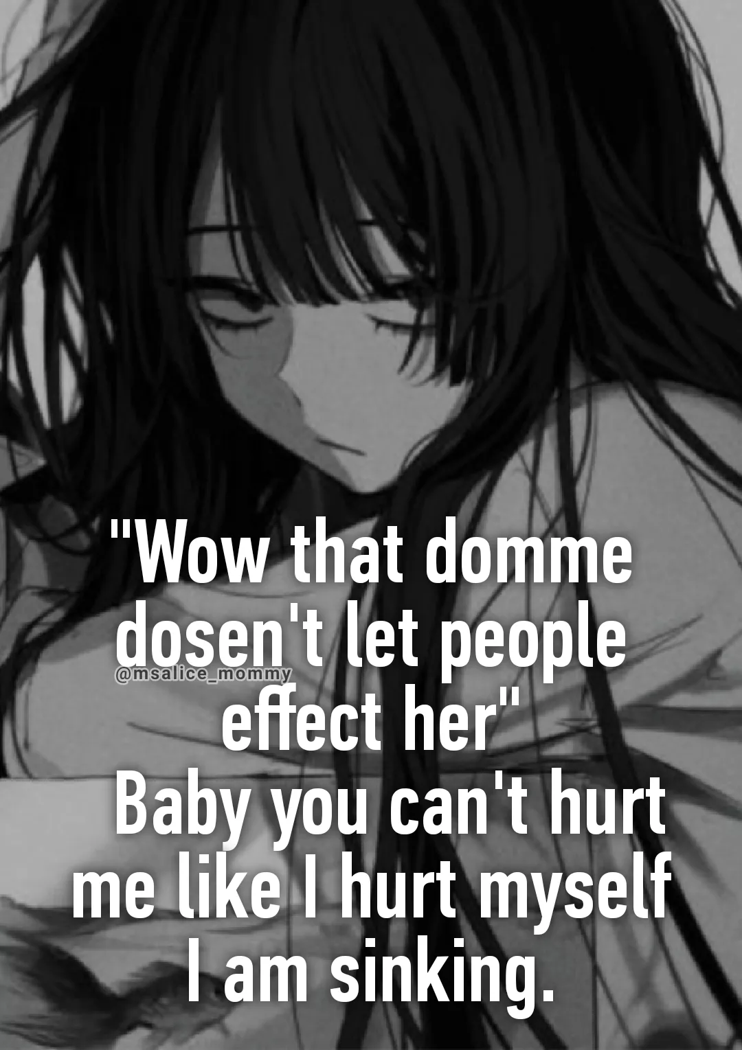 I giggled too hard making this. A lot of us are our own worst enemy. Stay strong friends💜✨