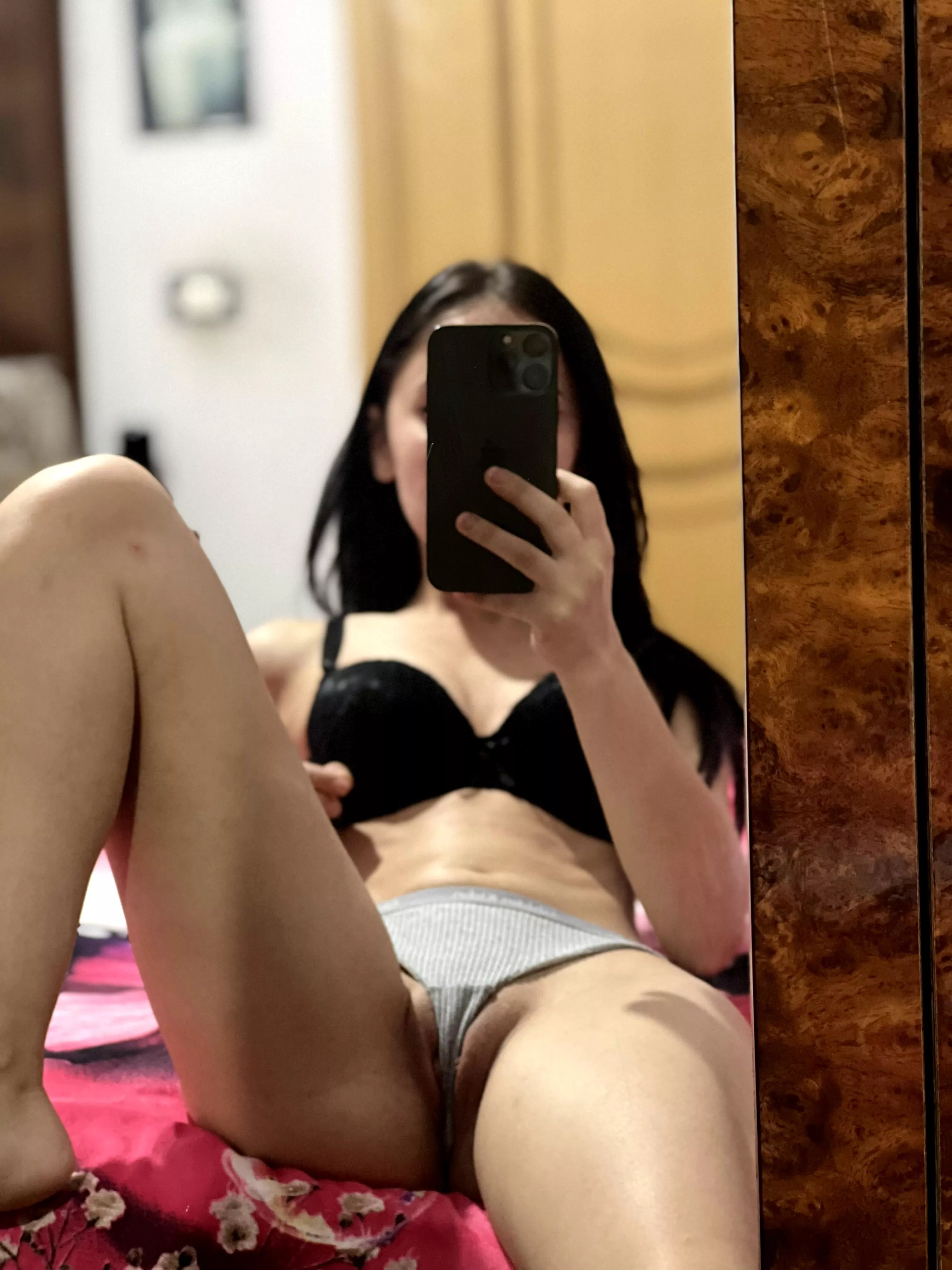 I like gentle sucks with my panties on