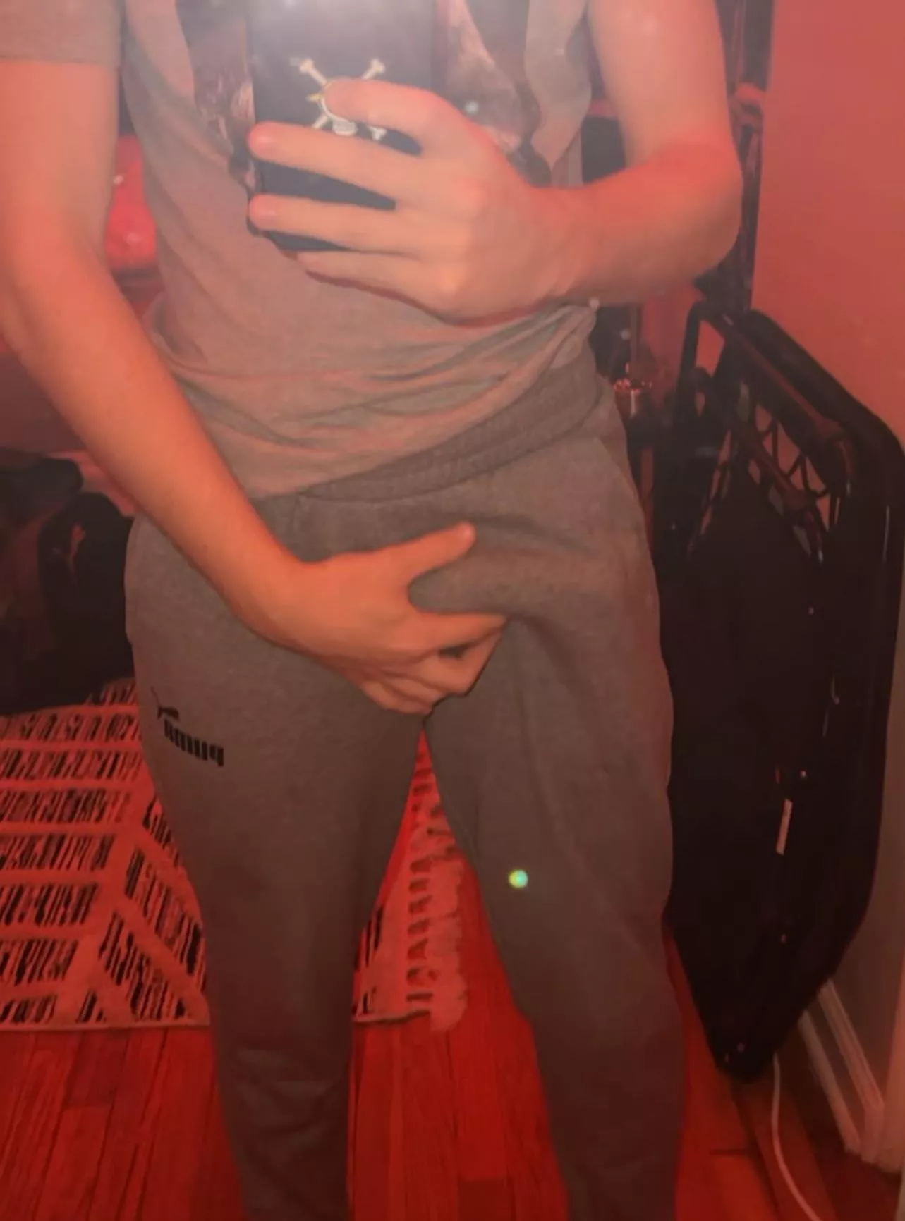 I love wearing sweatpants