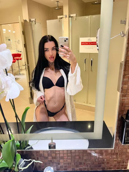 I’m going to hop in the shower… Care to join?