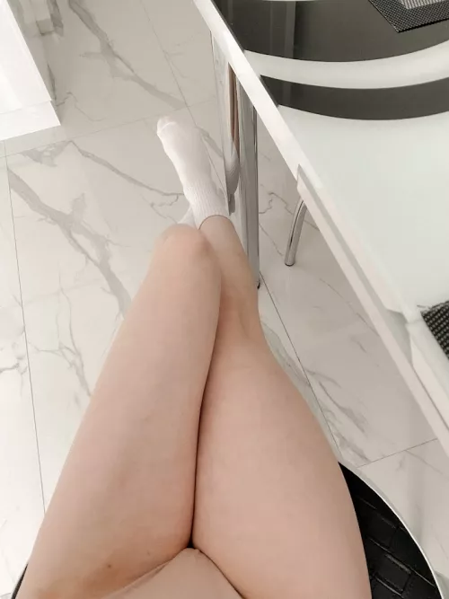 It's the perfect height to reach him