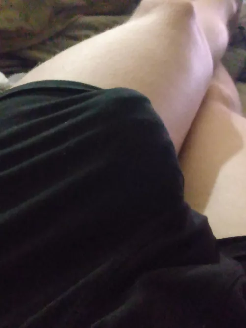 I've been rubbing it for five minutes now.