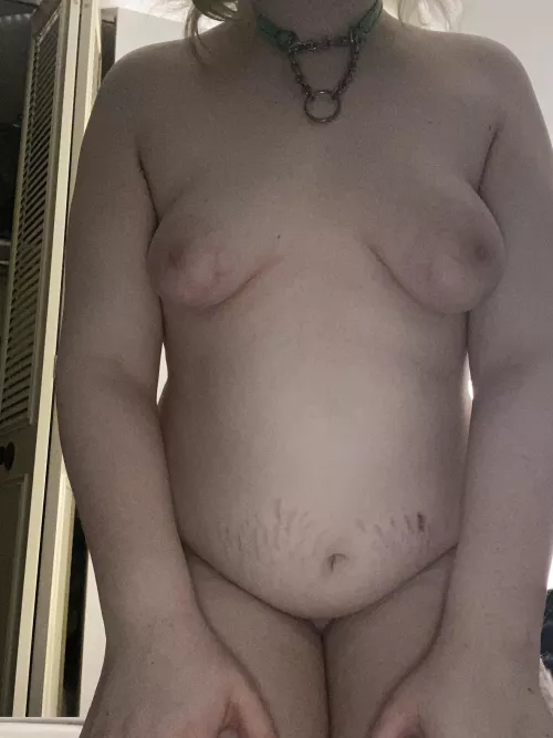 kneeling and waiting for you