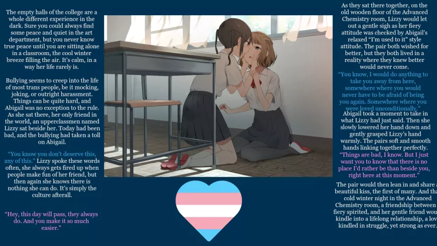 Love In the Chemistry Room [Trans] [Sfw] [Yuri]