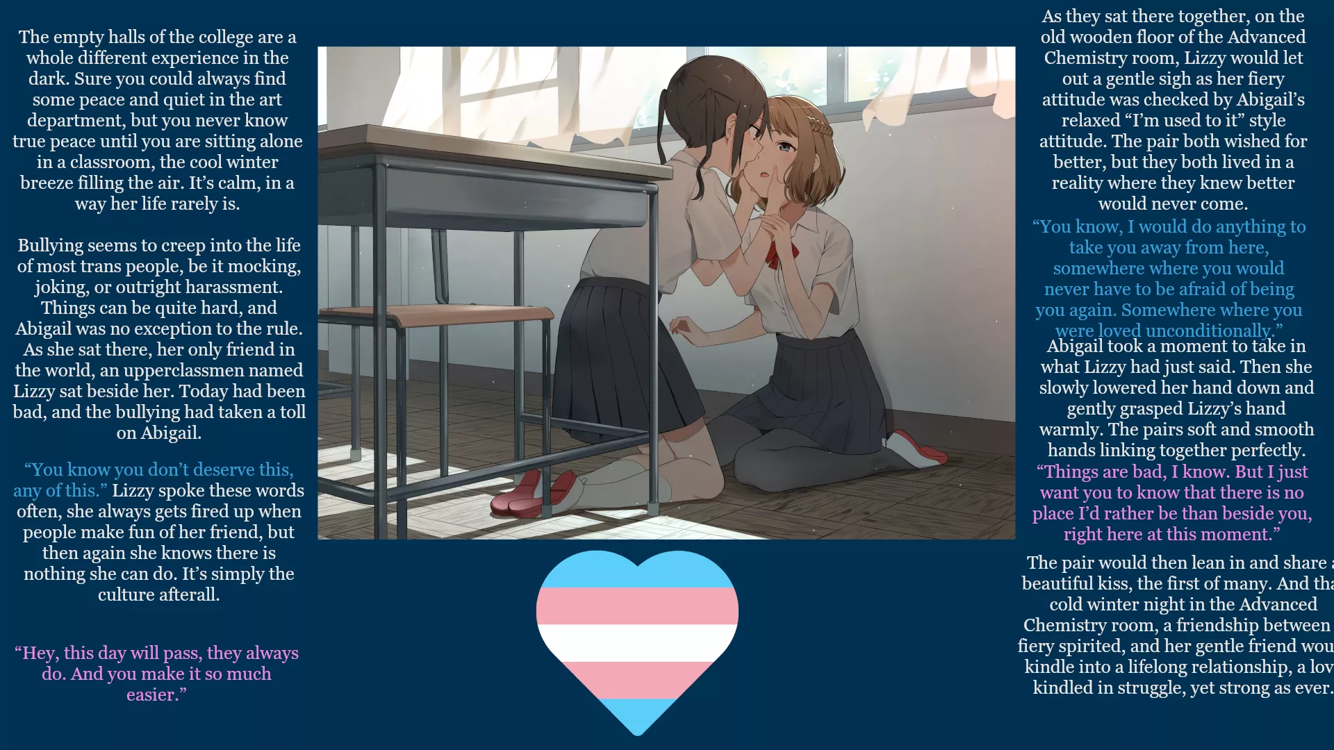 Love In the Chemistry Room [Trans] [Sfw] [Yuri]