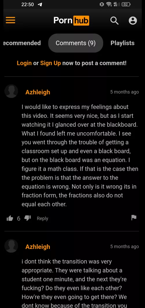 Math and porn