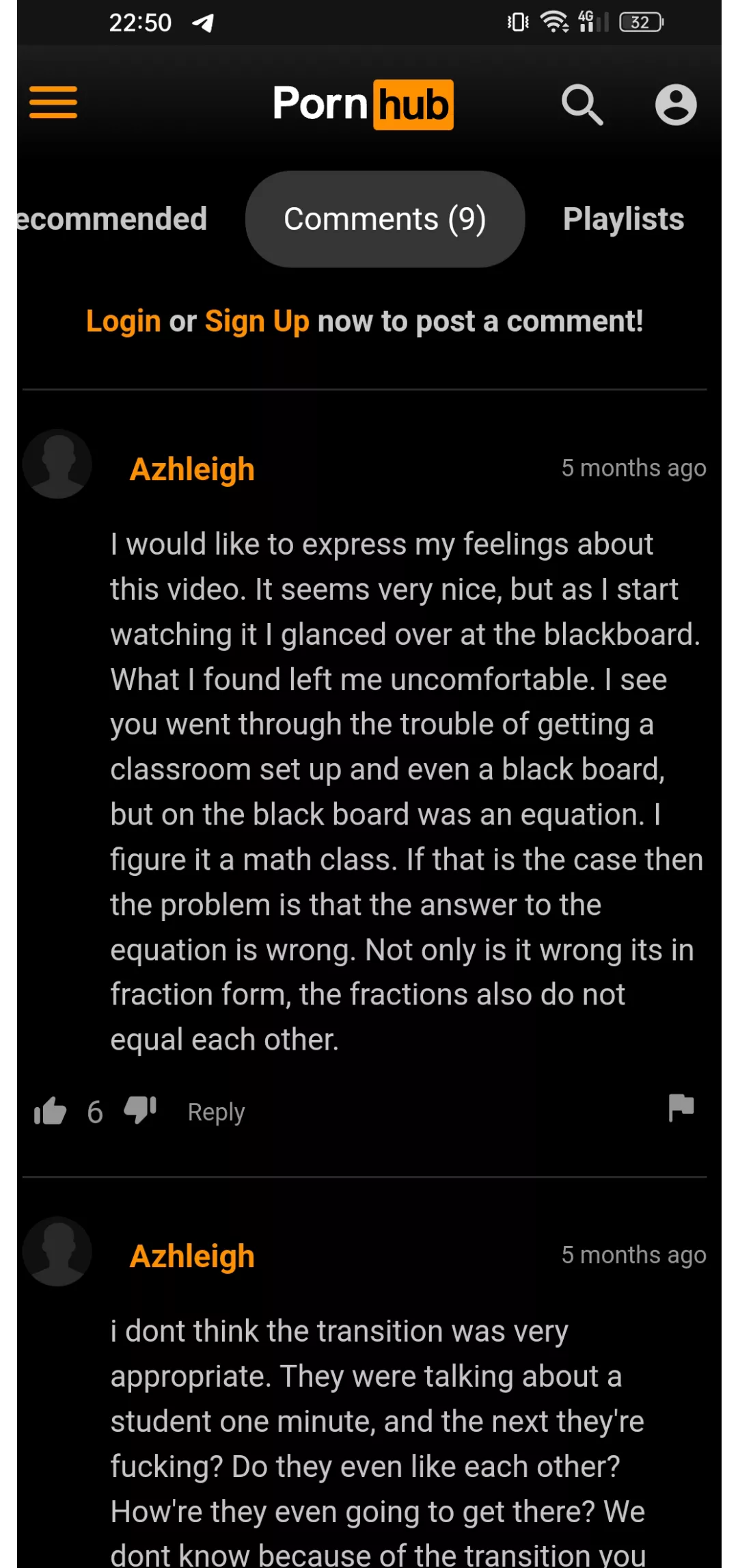 Math and porn