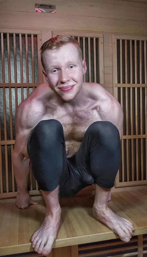 Meet me in the gym sauna, and let's go crazy🤪 [22]