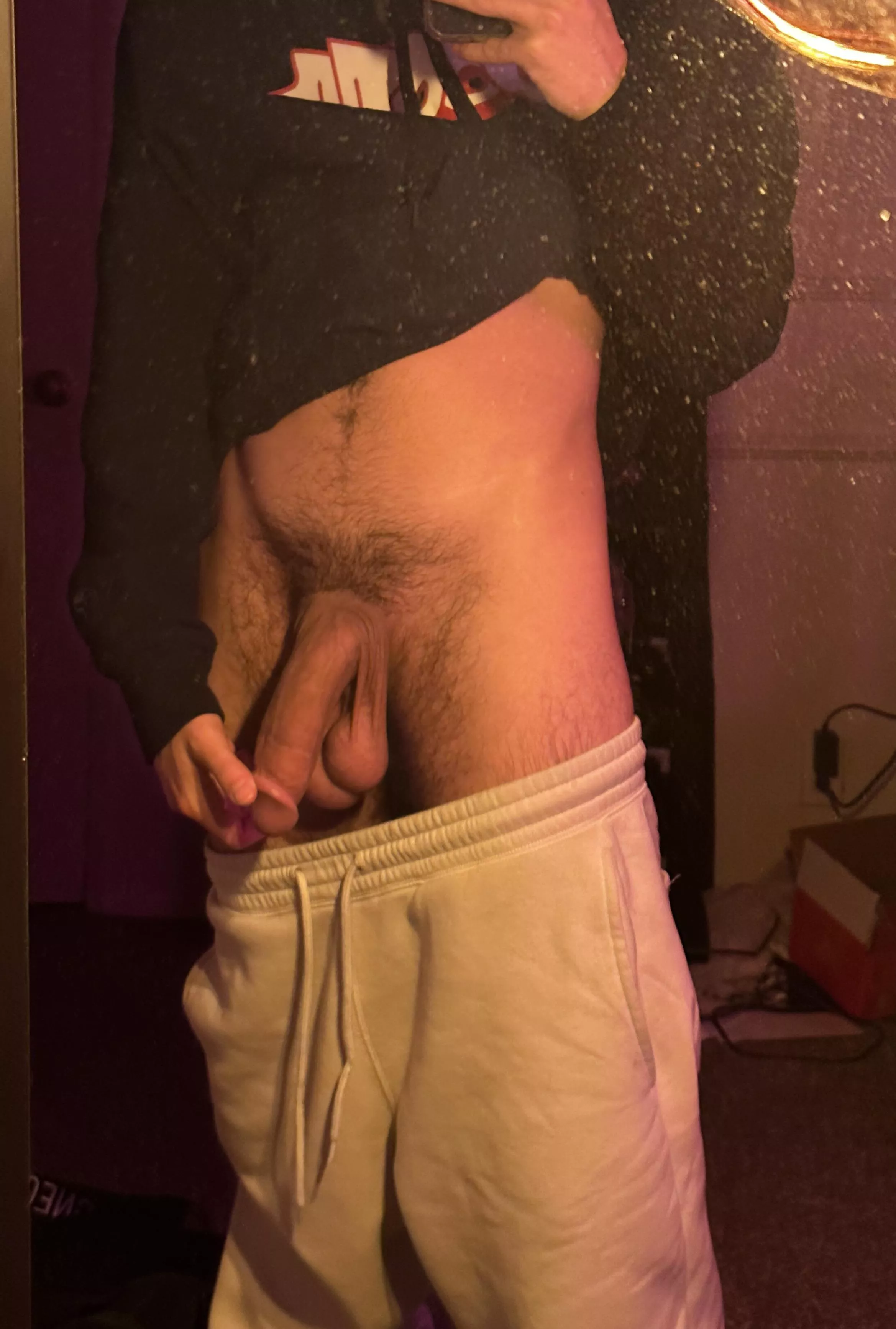 mirror? dirty. Dick? Big.