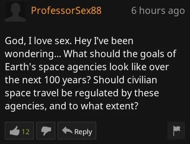 More poignant questions !