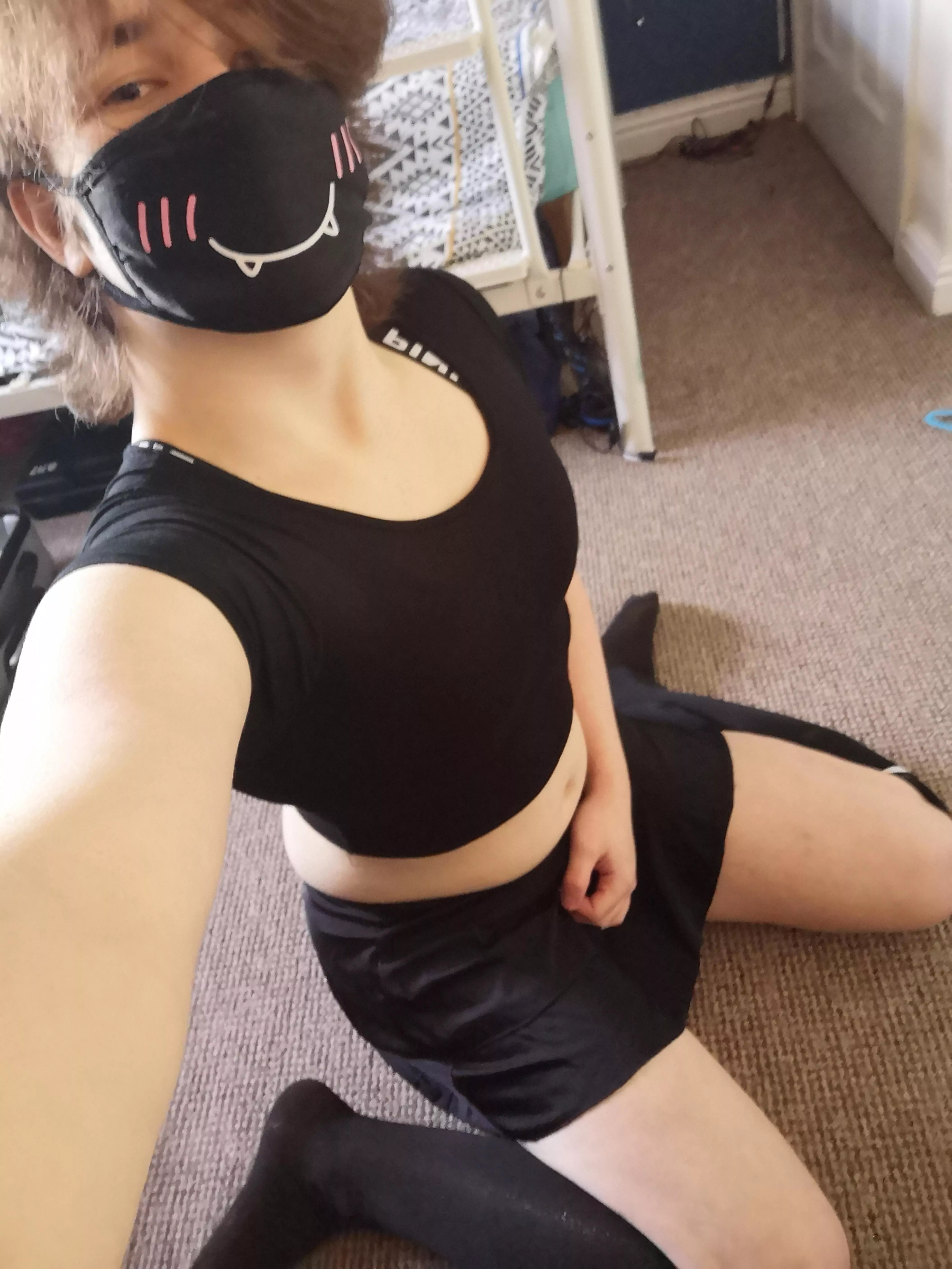 My first femboy outfit, what do you think?