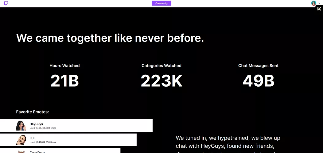 No recap for me I guess, just get the generic recap of everyone combined. Unless im missing something.