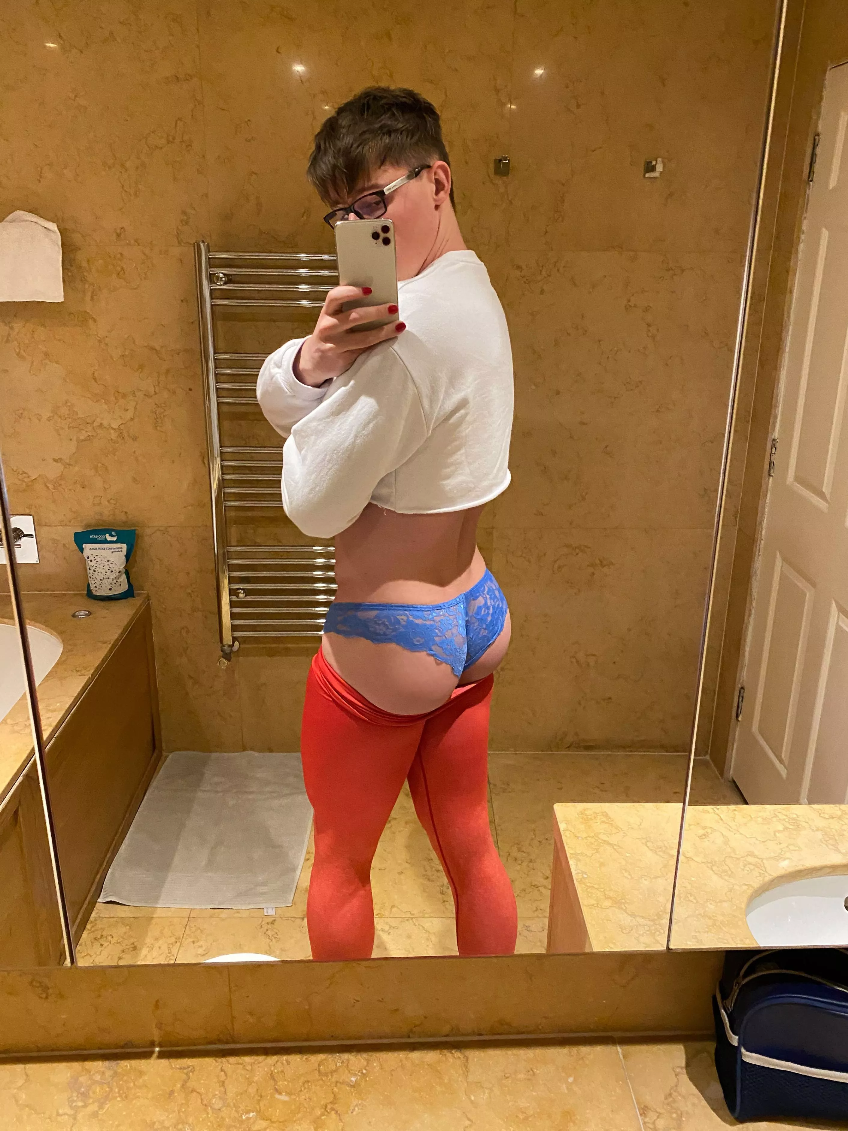 Not usually this colourful