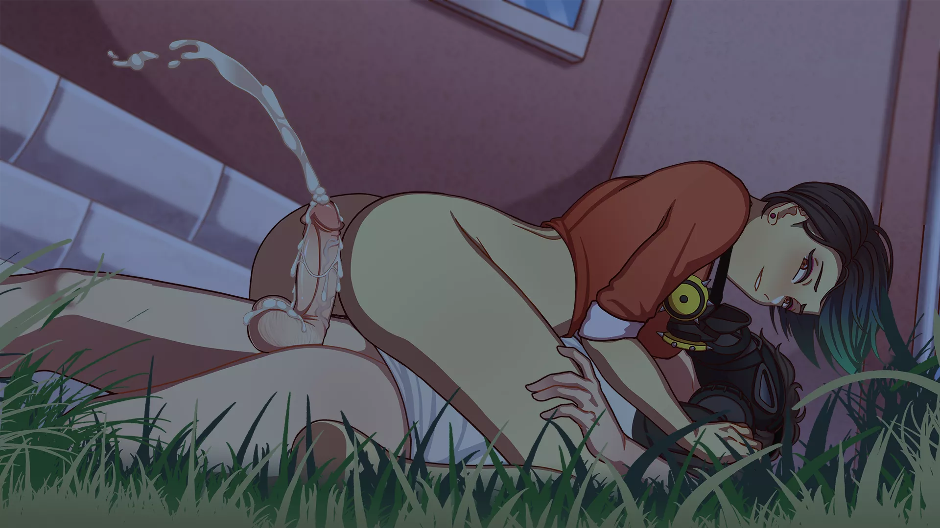 Nothing beats boning your teacher in front of the school building (TimeWizardStudios) [Another Chance]