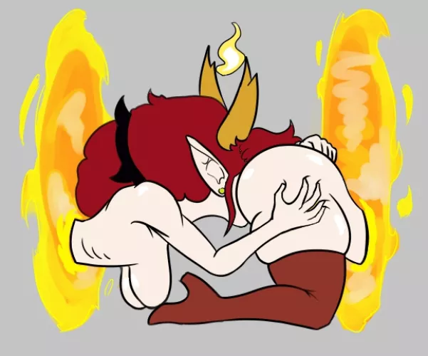 okay she's not a princess but yall liked Star so here's Hekapoo too