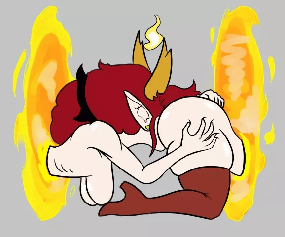 okay she's not a princess but yall liked Star so here's Hekapoo too
