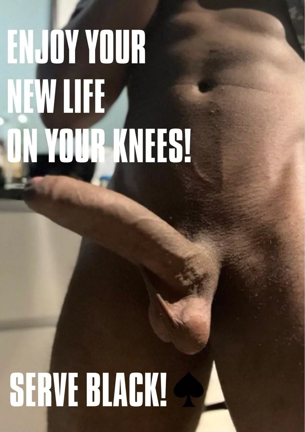 On your knees and $erve 💷 Black ♠️🤴🏾