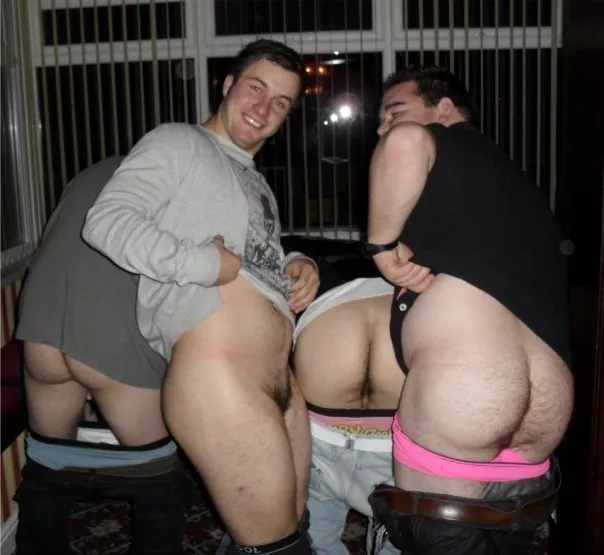 Pants and underwear down