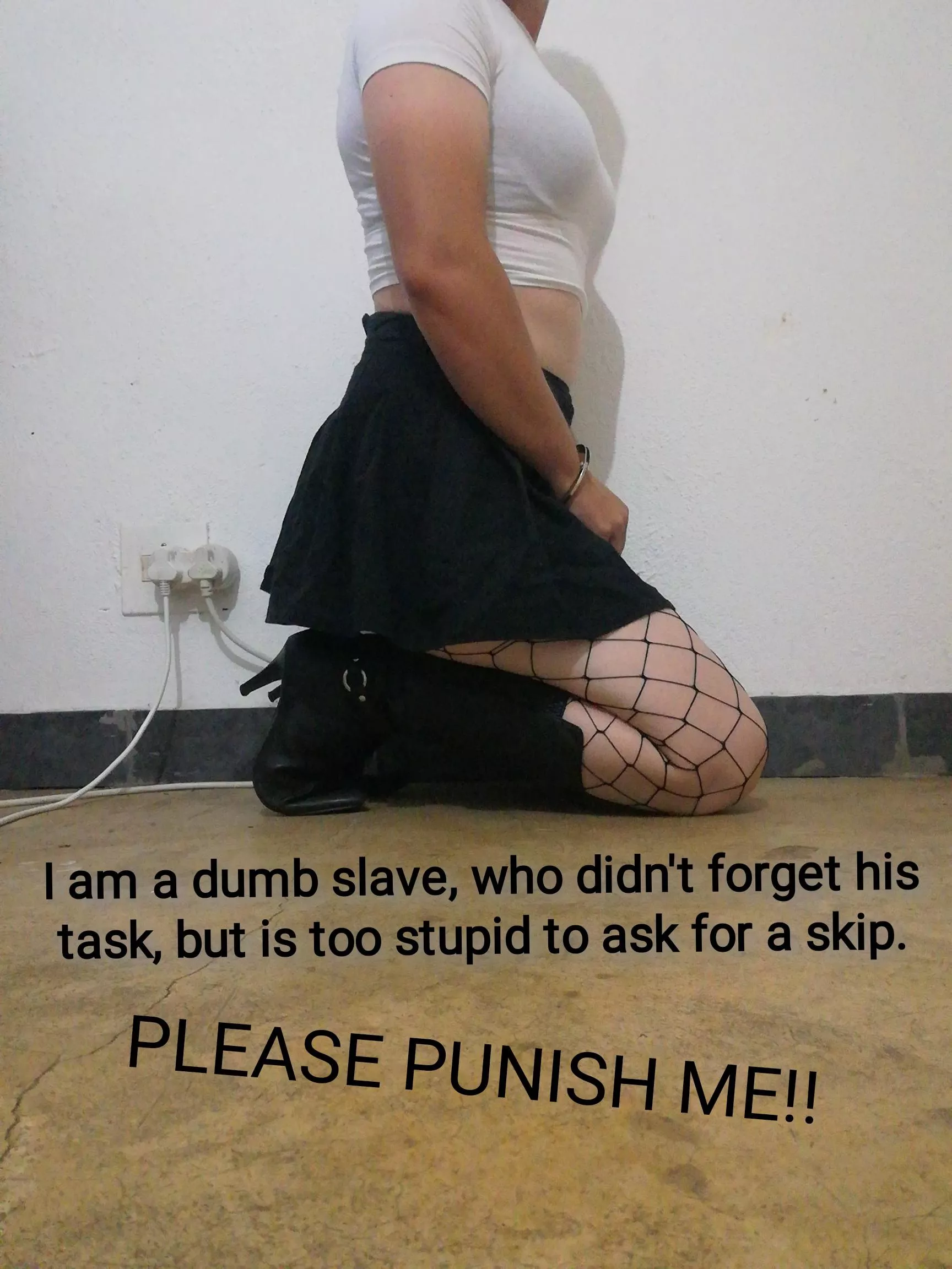 please give me any punishment you want