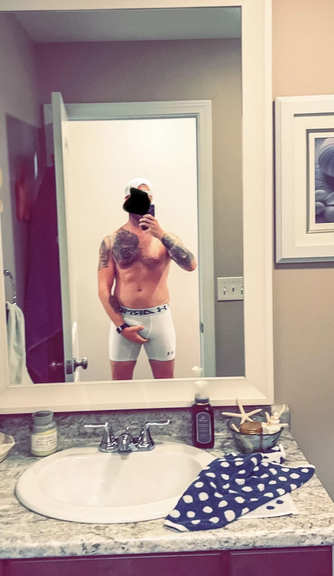 Post-gym selfie. Who wants to join me in the shower?