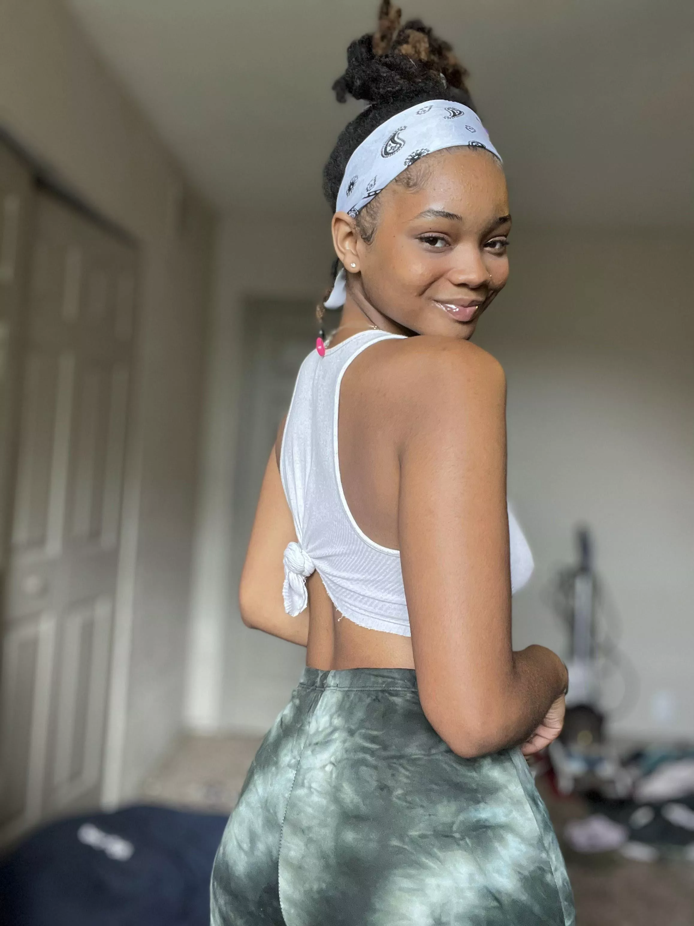 Put on a little makeup and did my hair what do you think?