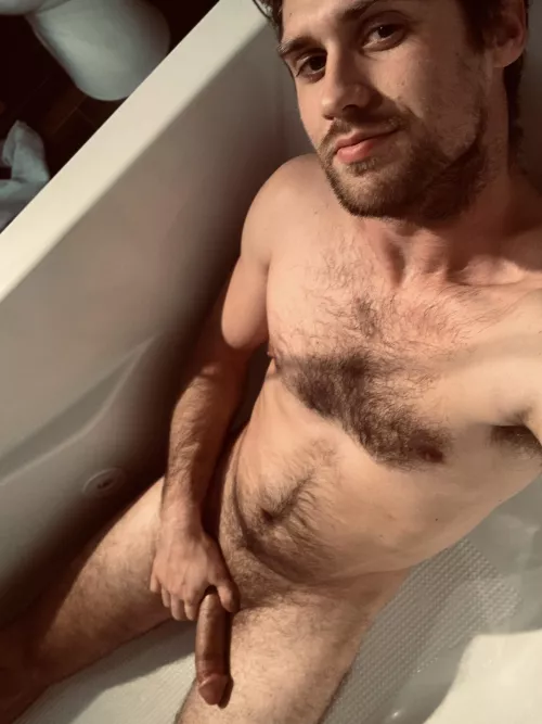 Small tub but we can make it work