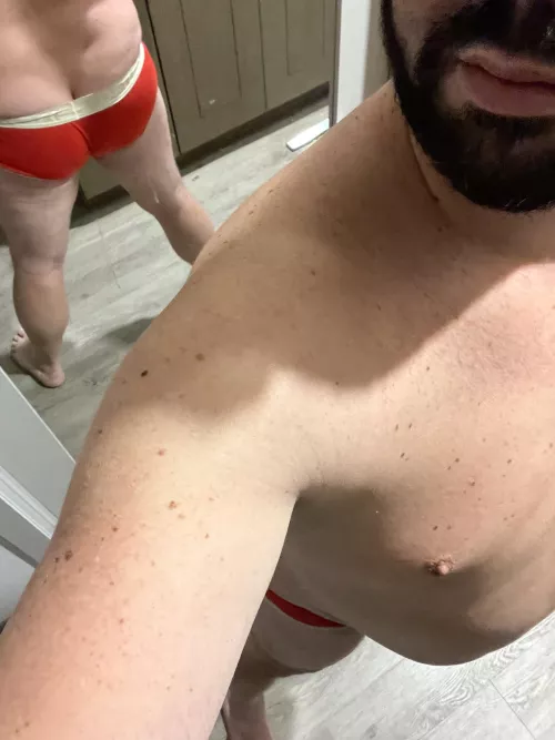 Wearing a brief today