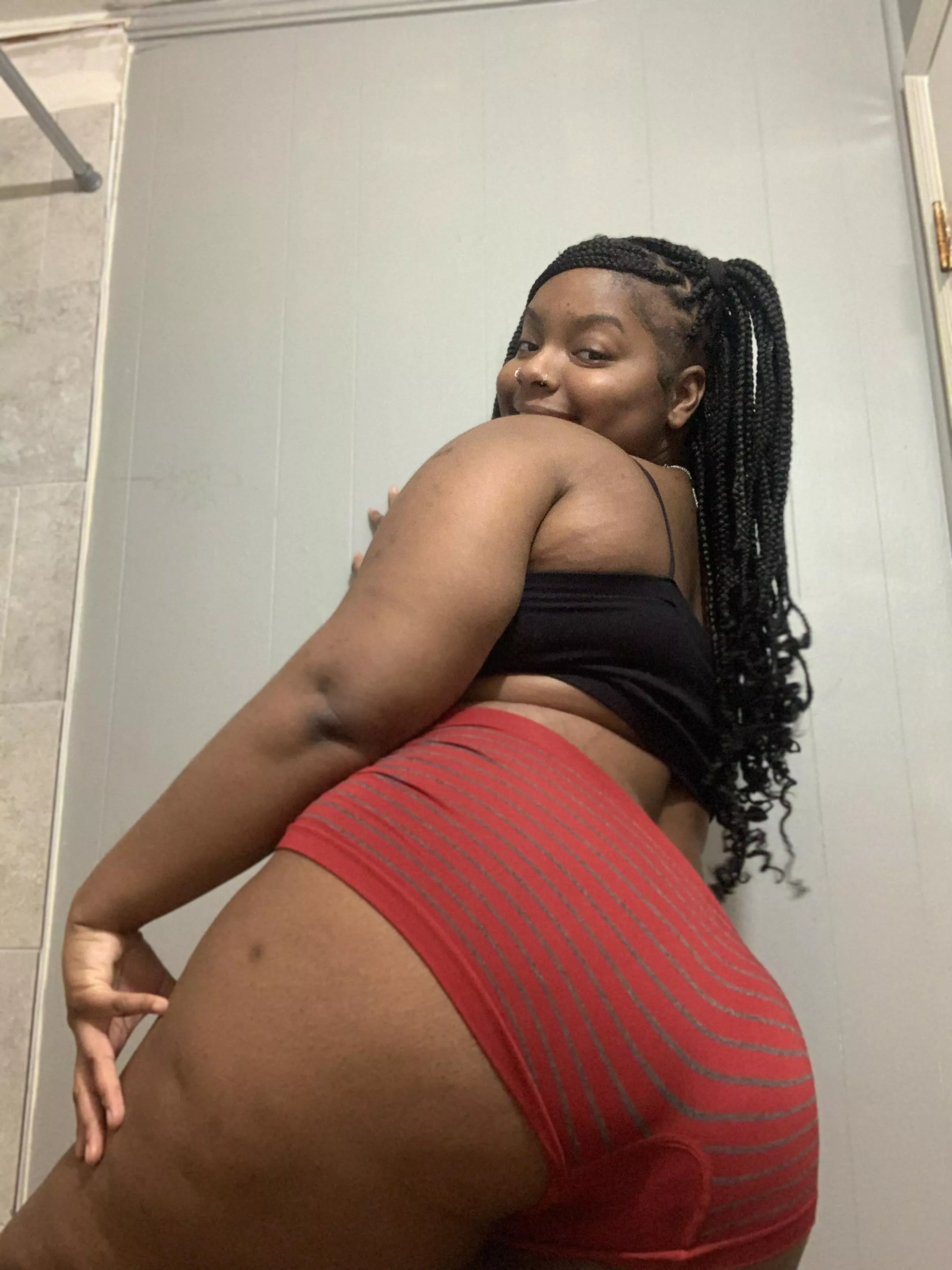 What a cute little monkey to smack around right?🥴🥴🥴😋