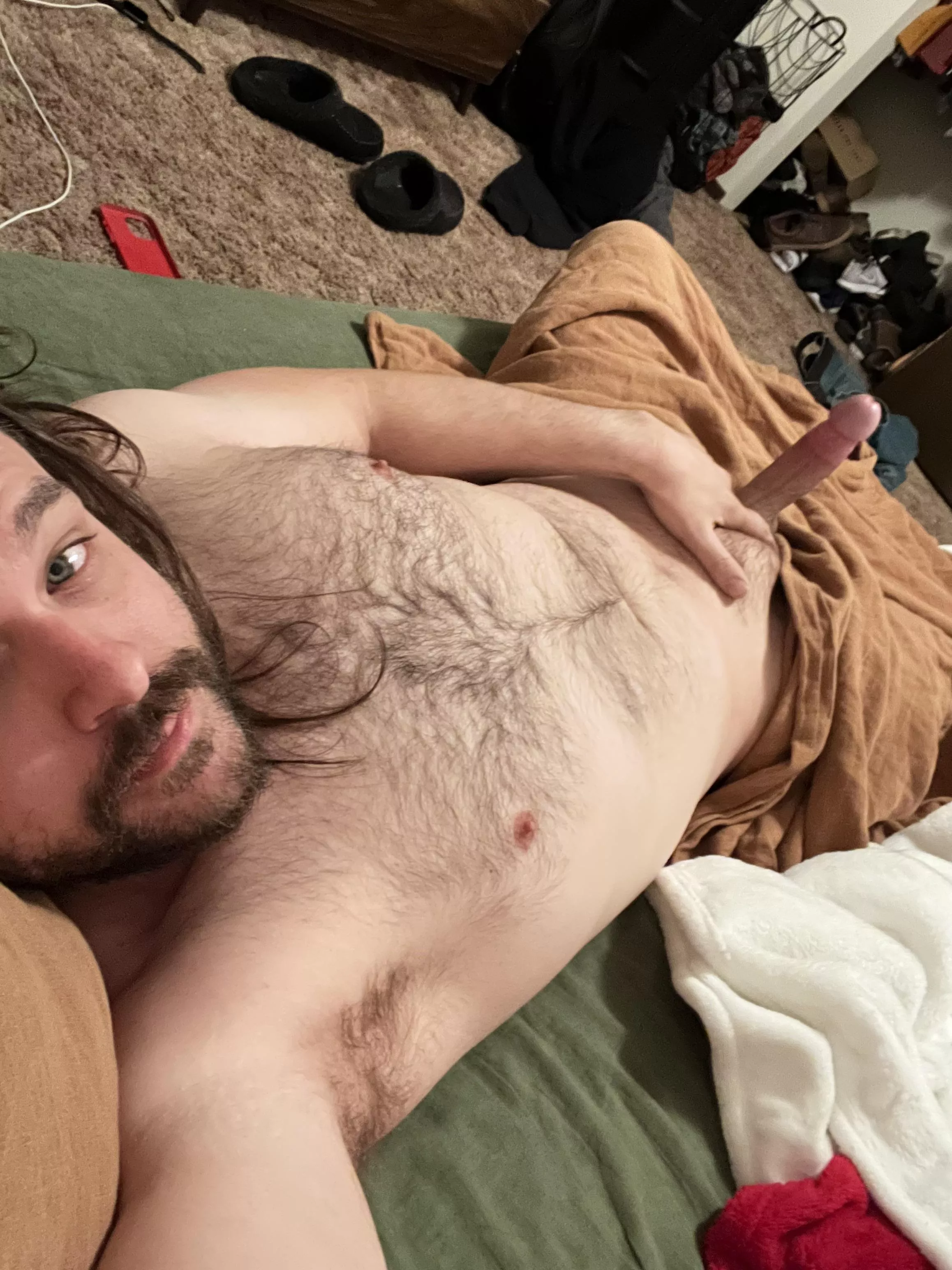 Who’s into dad bods with big cocks? [35]