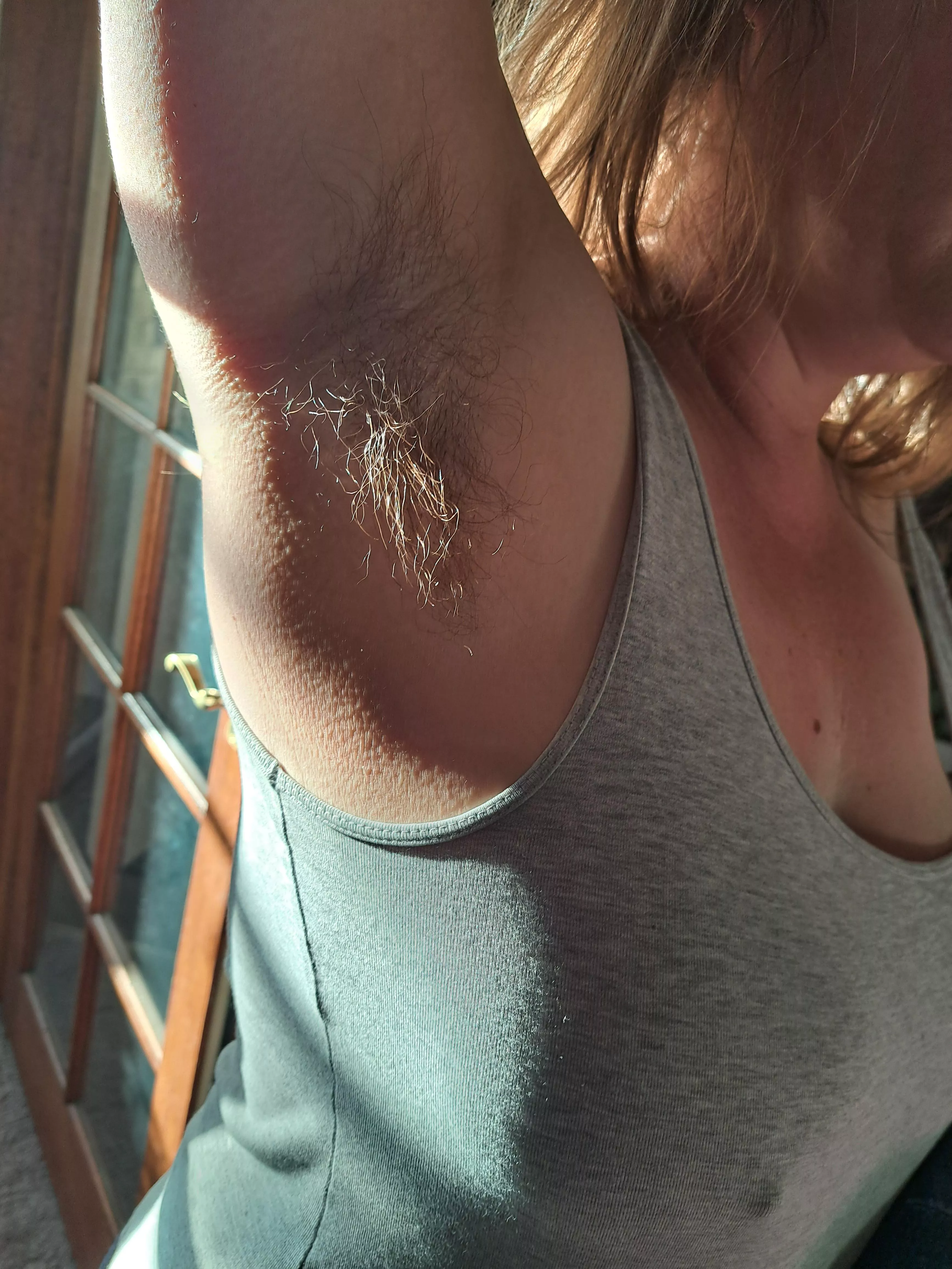 Wish I could let you all smell and lick my wifes pits