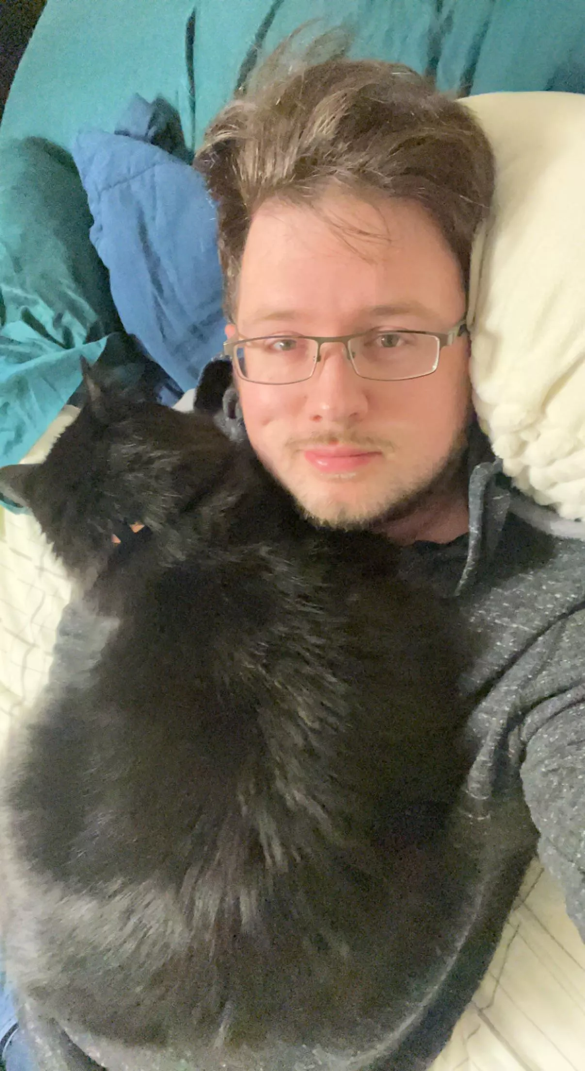 Woke up with the worst headache ever.