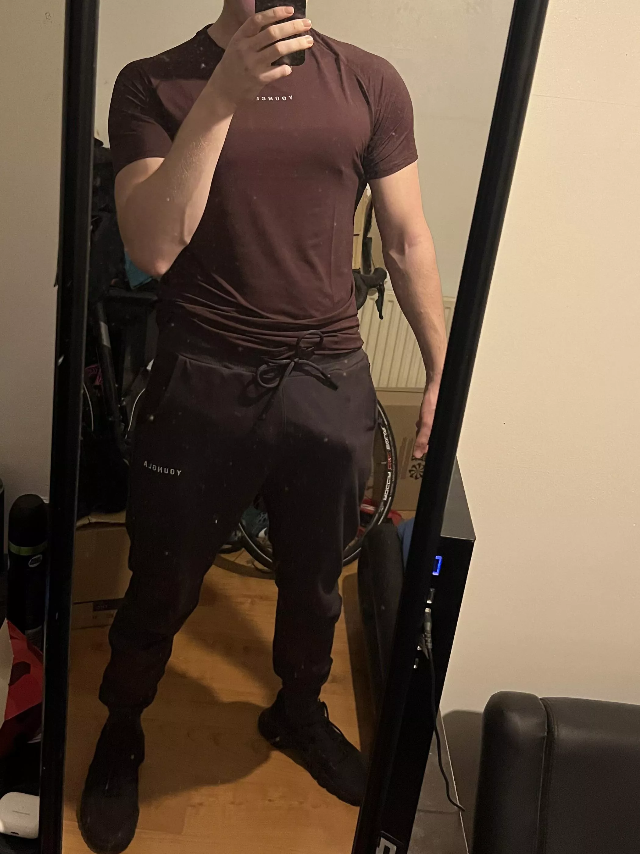 You think anyone will notice I’m not wearing any underwear? Hope so