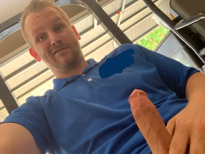 [34] Wanna take a ride on my mower?