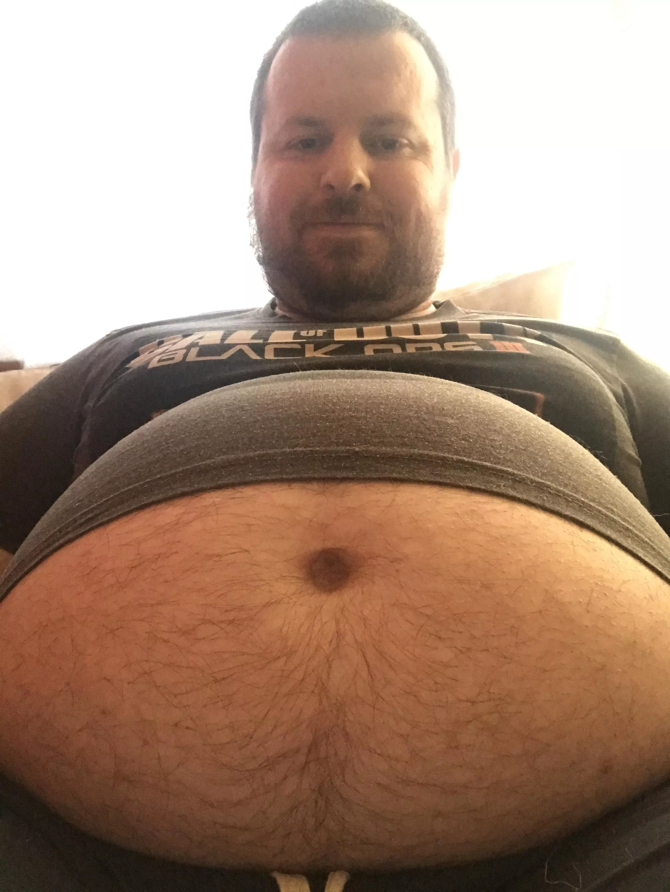 All my clothes are getting so small and tight. There’s no hiding my big fat belly