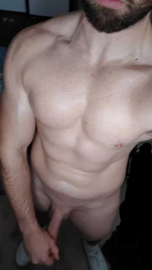 always need to cum after working out (m)
