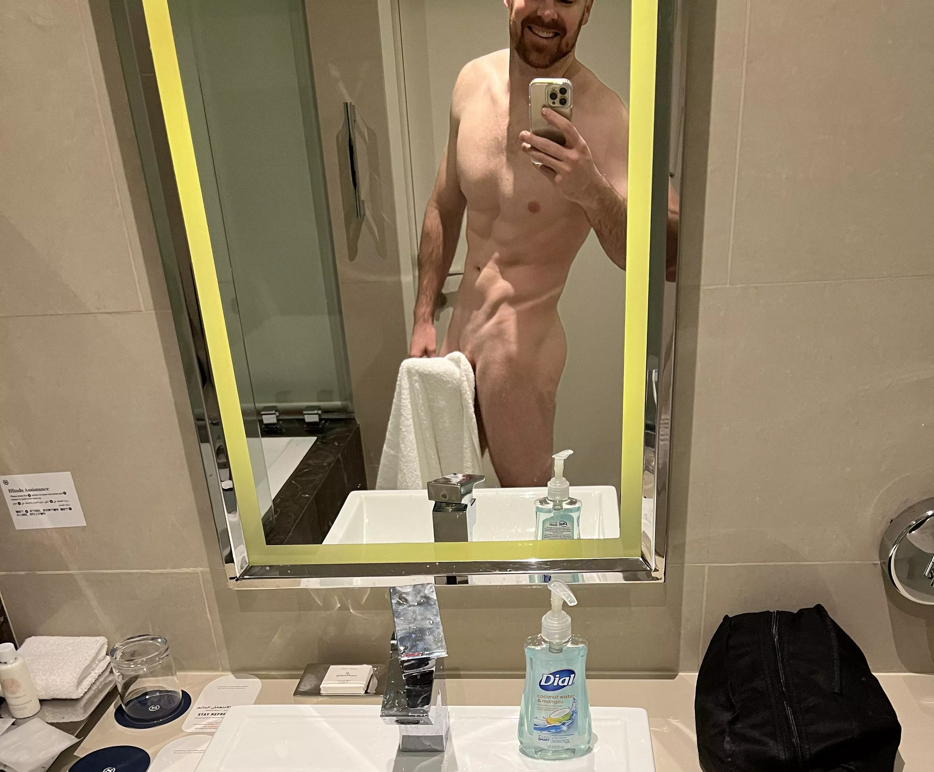 Anybody need a towel rack? 😜