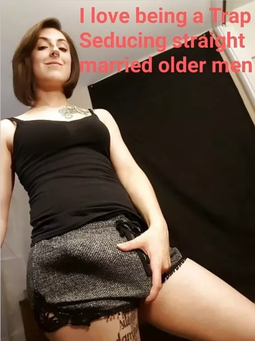 Being a cute trap is fun confusing straight married men.