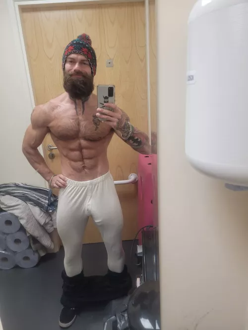 Bit cold in the uk! Long John's it is 😃 (m)