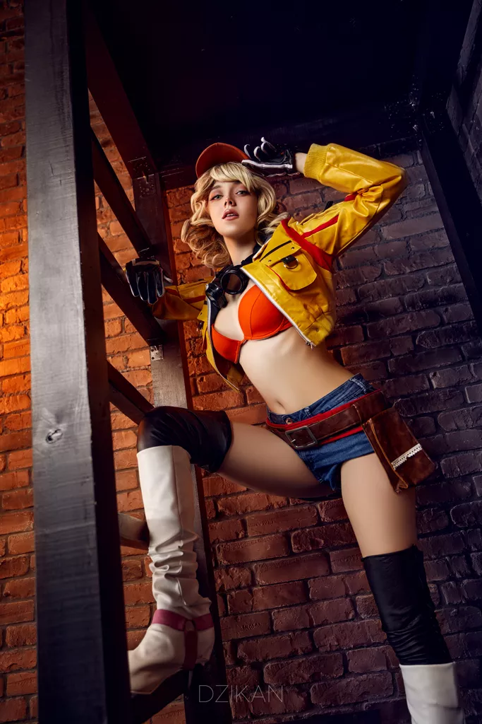 Cindy Aurum cosplay photoshoot by Dzikan (Final Fantasy XV)
