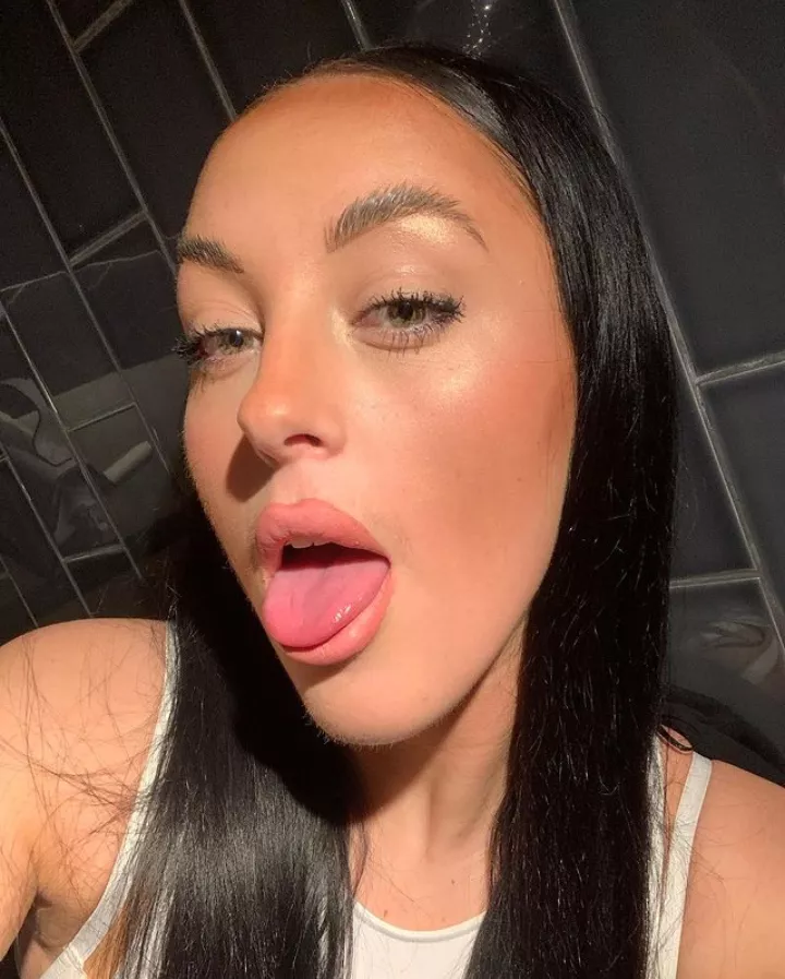 Close-up shot of Meg