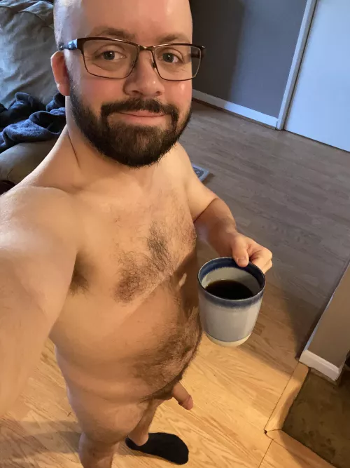 Coffee is a must when working from home.