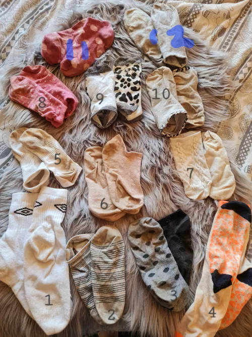 Dirty sock basket alert!! All socks worn for atleast 3 days, going for £10 a pair!! (Plus postage) Only untill Sunday! 🙌🔥 Get your pair today!! (Selling)