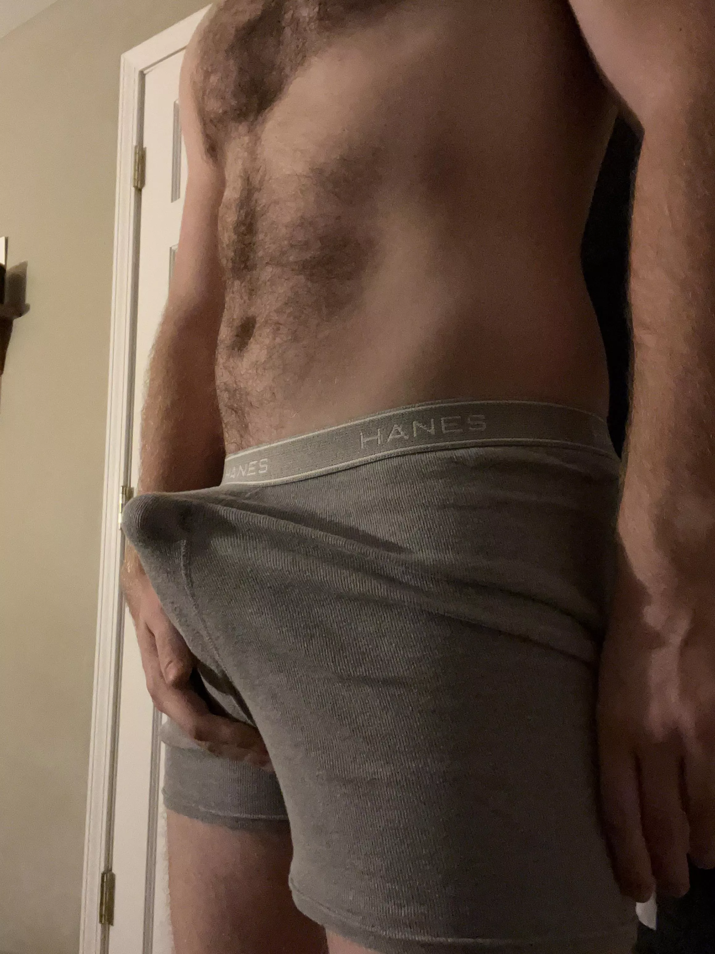 Do I look big enough to pleasure you?